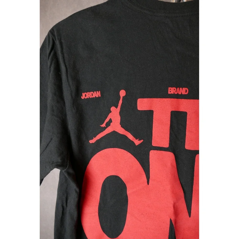Jordan Brand The One Global Finals NYC Aug 23 T Shirt Mens Size M Black Red Rare